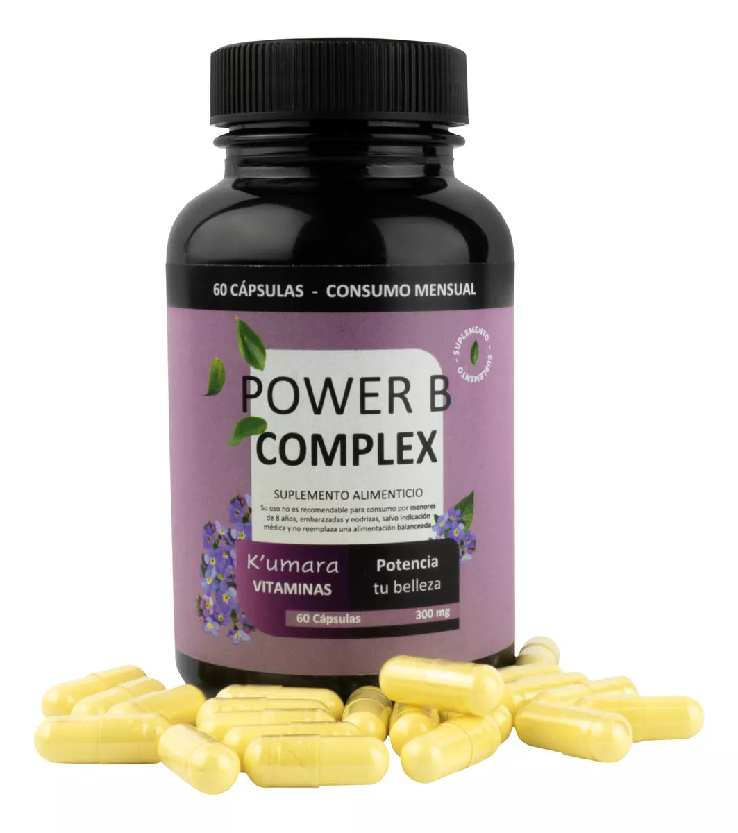 Power B Complex - 60 Capsulas