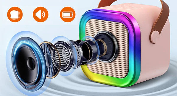 Harmony Pro - Karaoke Bluetooth + 2 Microfonos