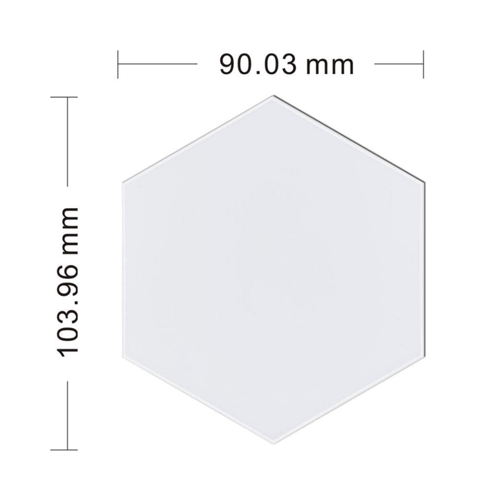 Luces Hexagonales Modulares 5 Modos LED (Paquete de 6)