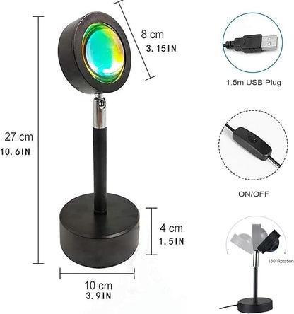 PUESTA DE SOL™|LAMPARA LED PARA TOMAR FOTOS EFECTO ATARDECER