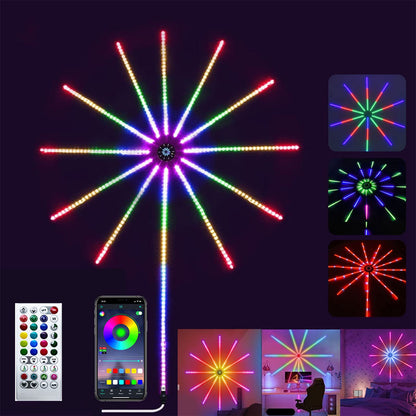 Tira LED Fuegos Artificiales