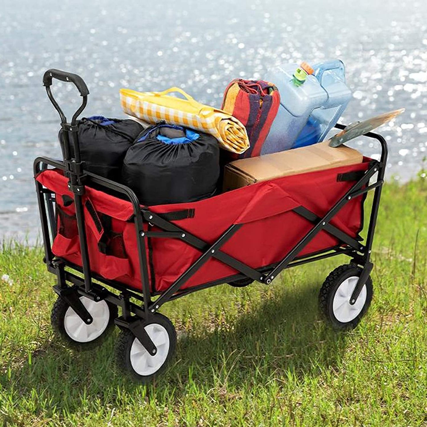 Yiguan® - Carrito para Supermercado y Camping (70 Kilos)