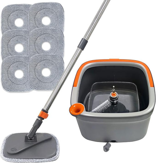 MrClean® Juego de trapeador giratorio