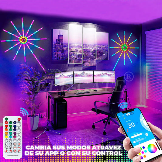 Tira LED Fuegos Artificiales