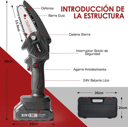Mini sierra portátil de trabajo Ranger™ - 2 Baterias