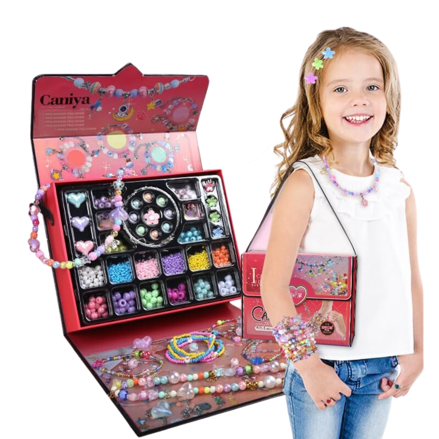 LUCKY CHARM™ | KIT DISEÑO DE JOYERIA PARA NIÑAS