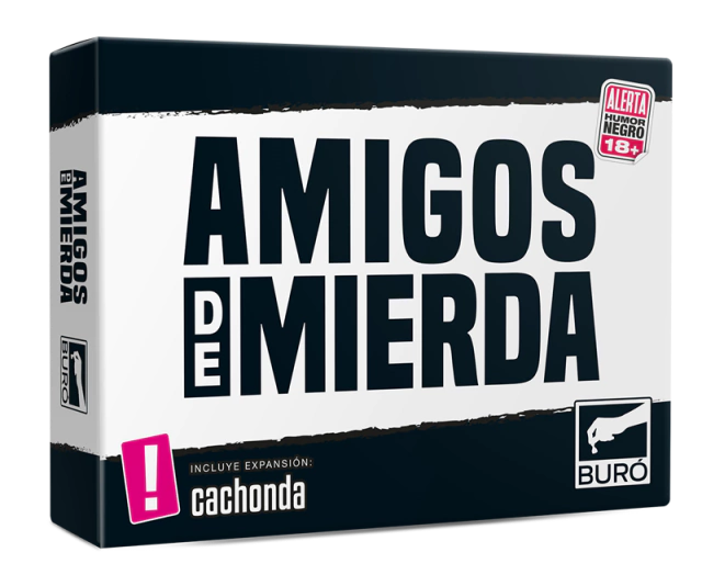Juego de cartas Amigos de mierda + Expansión Cachonda