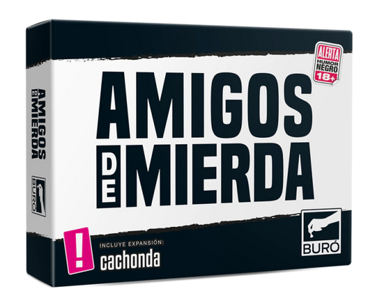 Juego de cartas Amigos de mierda + Expansión Cachonda