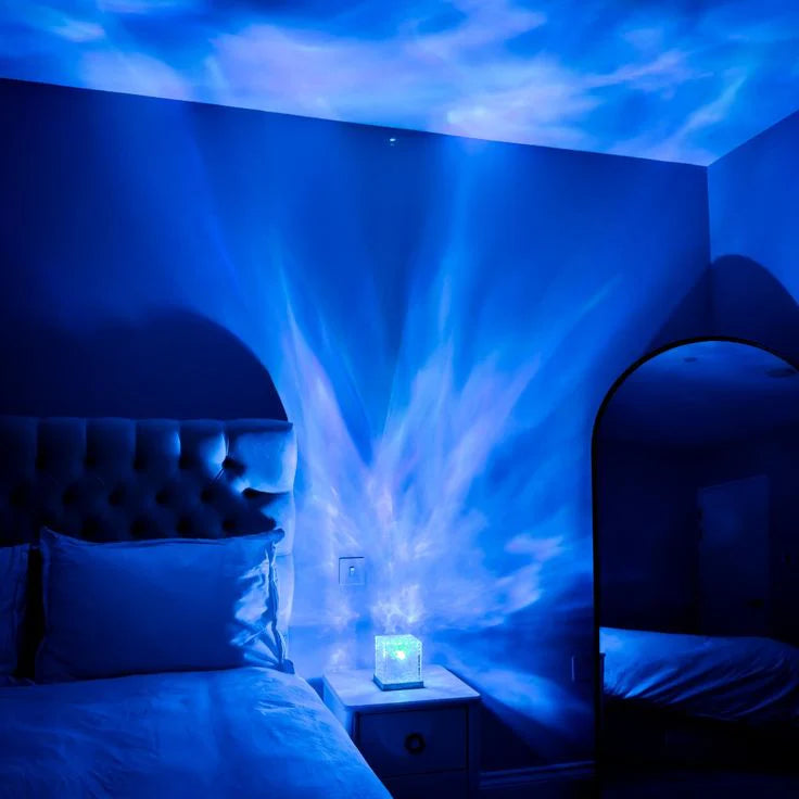 AuroraGlow™ - Lámpara de auroras boreales con 16 colores