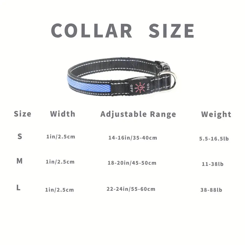 Collar Luminoso LED Recargable