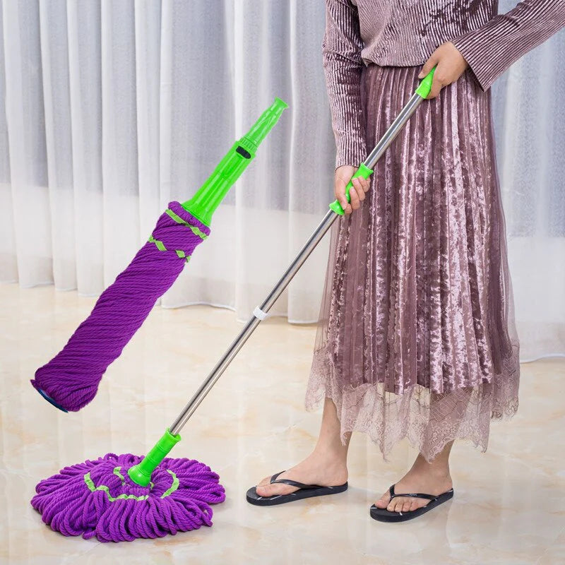 MrClean™️ - TRAPEADOR CON MANGO TELESCOPICO 360